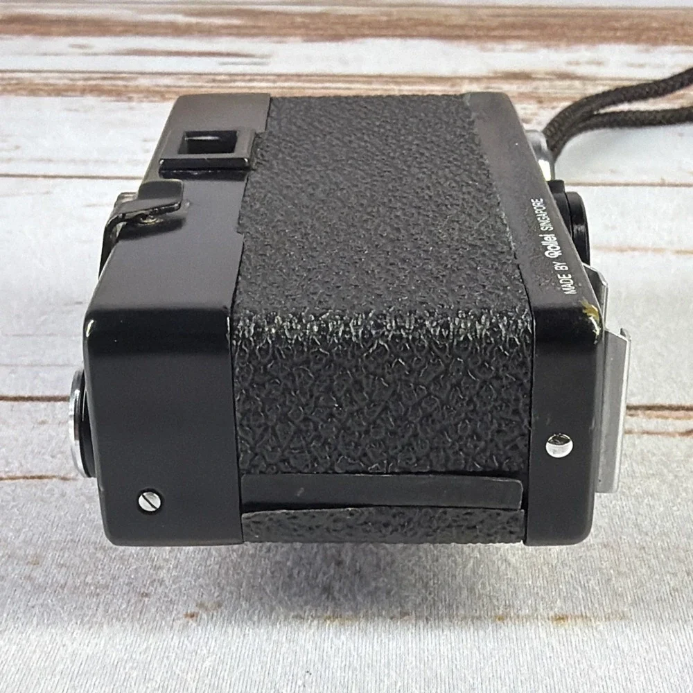Vintage Rollei B35 35mm Compact Film Camera Carl Zeiss Black Used